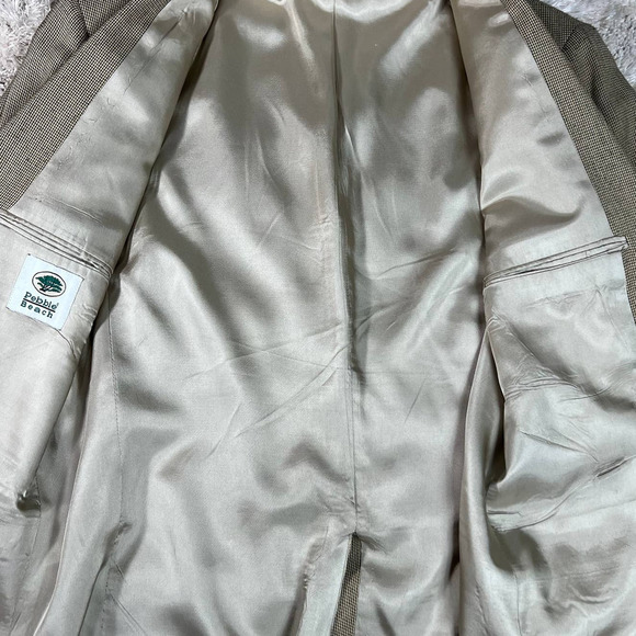 Pebble Beach Men's Vintage Suit Blazer - Picture 5 of 9
